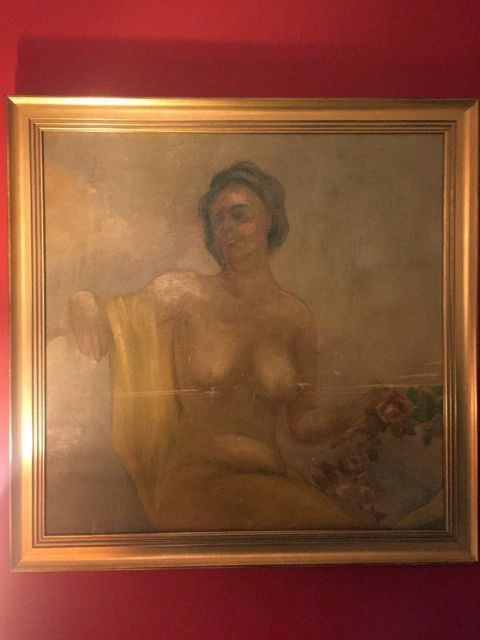 G:\My Documents\Oakland History\All Oakland Scans\Restaurants\Hansen House (Portobello's)\Ceiling Painting 1.jpg